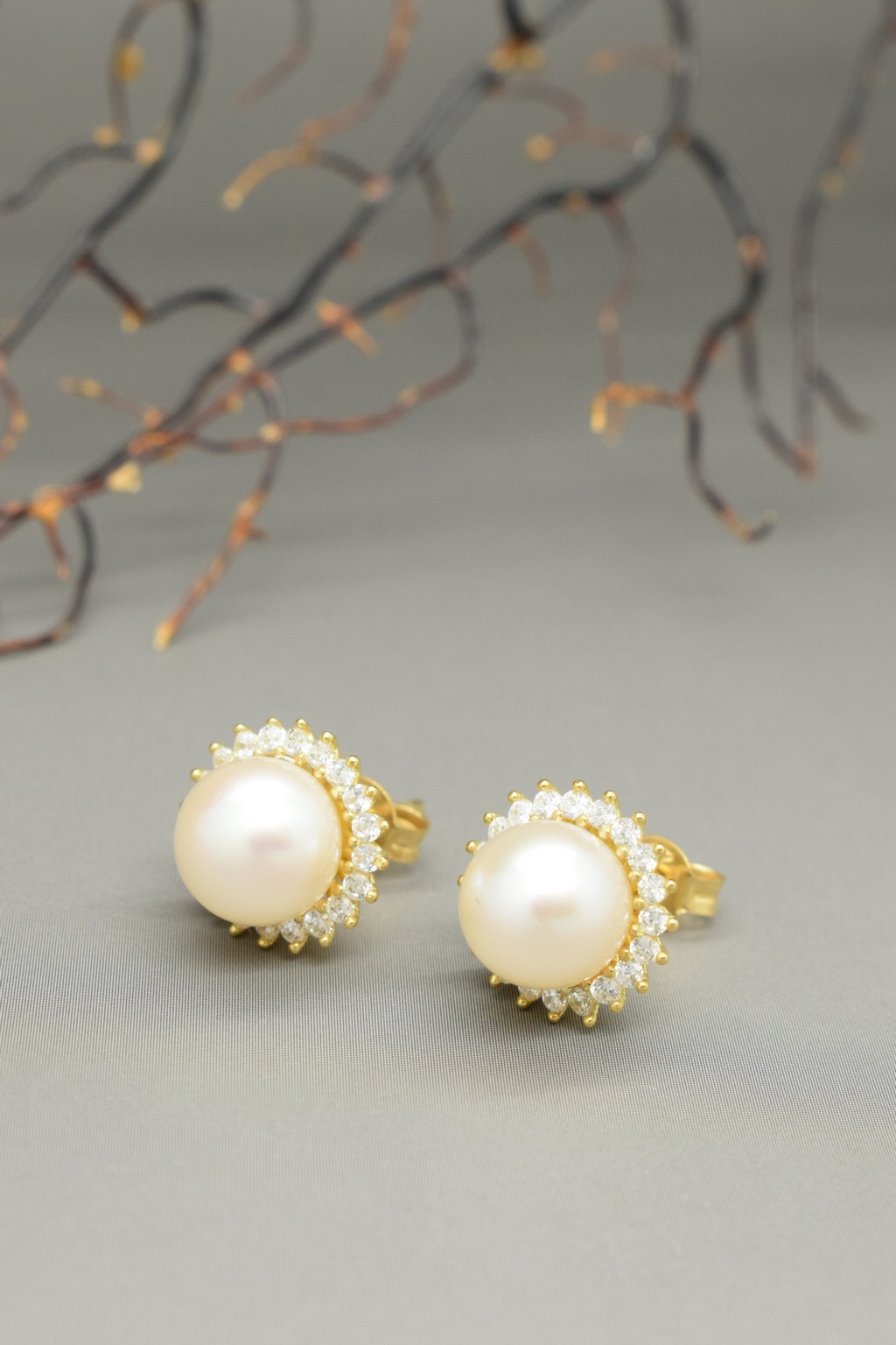 Collezione Orecchini Girolobo Con perle Bianche - Alisei Milano