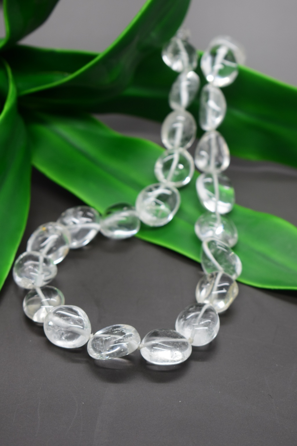 Collana di cristallo di rocca