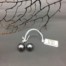 orecchini perle nere