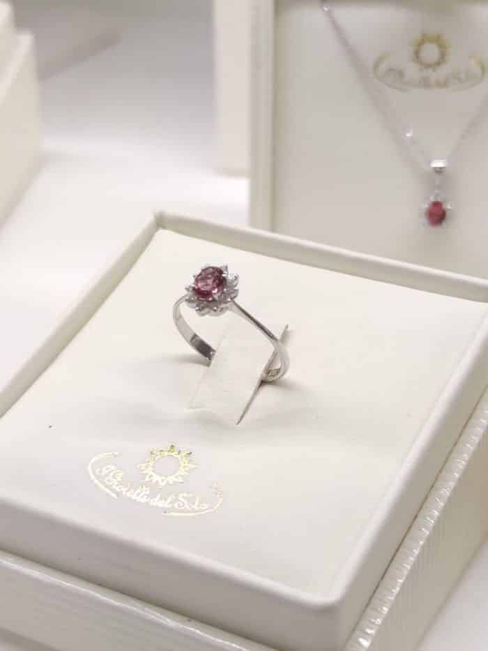 ANELLO-TORMALINA-ROSA-ORO-BIANCO