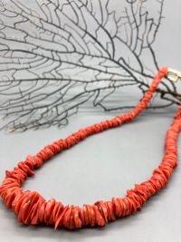 Anello corallo rosso agata nera pz unico